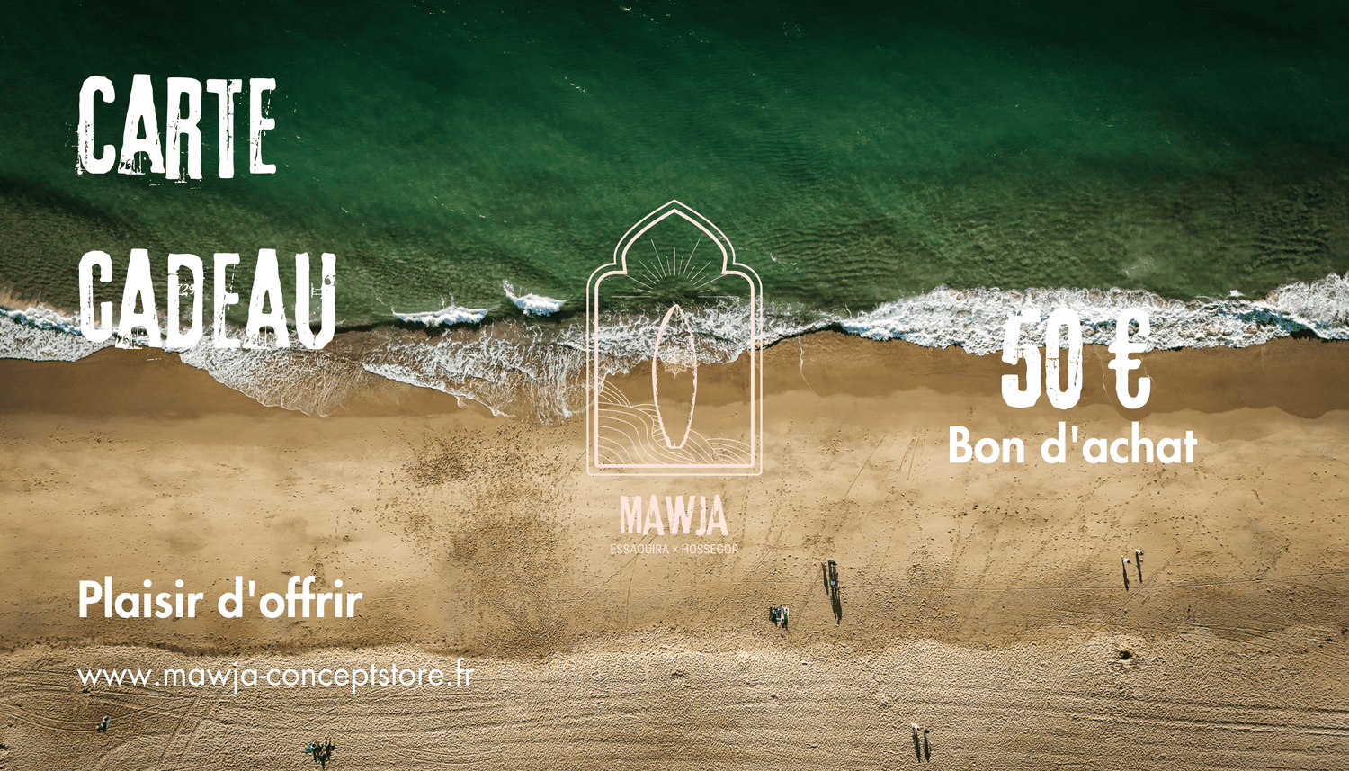 Carte cadeau Mawja Essaouira x Hossegor 